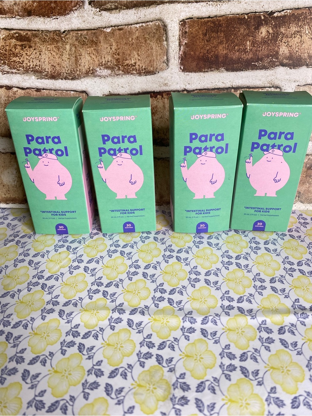 Joyspring Parapatrol set of four NEW